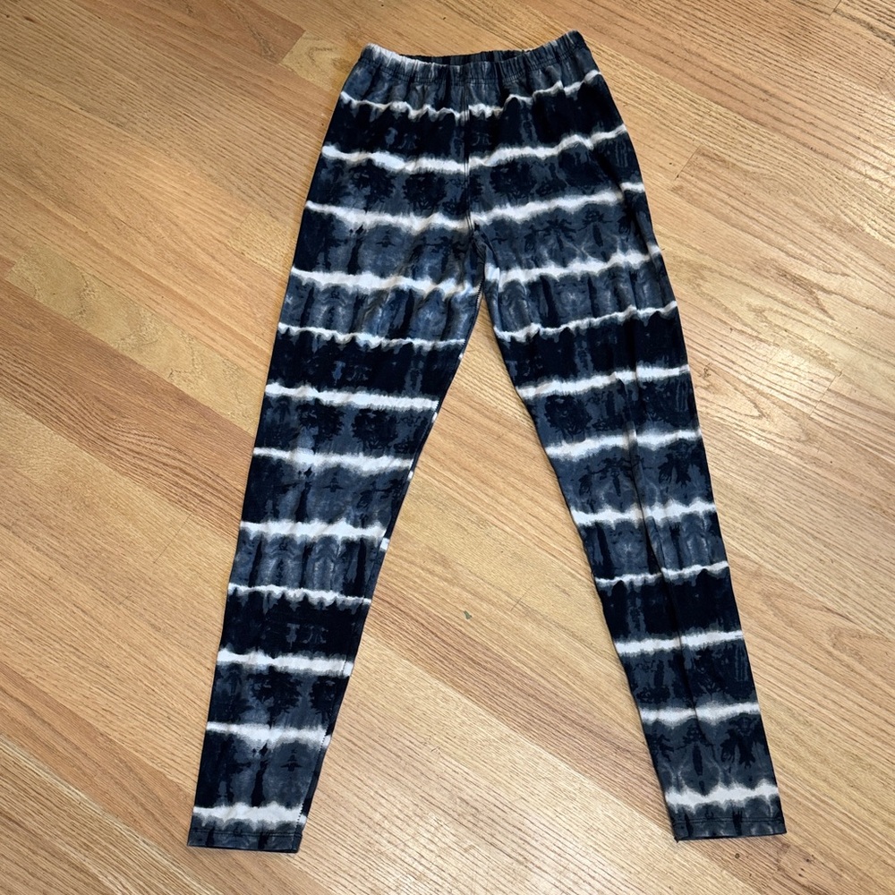 Stylish Black and Gray Kids Leggings